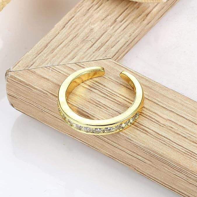 Single flash diamond gold