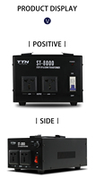 Convertisseur de tension abaisseur 220V vers 110V 300W Transformateur de tension élévateur 110V vers 220V 240V 300 Watts