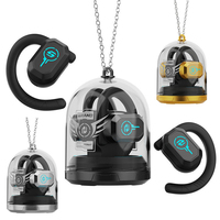 X41 Cool Mecha Sport Earhook Wireless Earphone dengan Rantai untuk Gaming, Low Latency, HIFI Stereo, Lampu Bernapas, Headphone Bluetooth