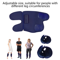 Masseur de jambes et mollets à compression d'air sans fil portable 510k, compresse chaude, favorisant la circulation sanguine, vente chaude
