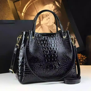 Nuova Borsa Tote 2026, Borsa a Secchiello da Donna con Motivo <span class=keywords><strong>Coccodrillo</strong></span>, Borsa a Spalla in Stile <span class=keywords><strong>Europeo</strong></span> e Americano, Borsa Retrò - Product Image 1