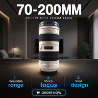 عدسة كاميرا رقمية DF الأكثر مبيعًا، جديدة بنسبة 99%، 70-200 مم F/2.8L USM، عدسة تصوير عن بعد لكاميرات SLR الرقمية