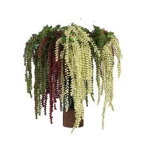 Plantes et verdure artificielles de haute qualité, bouquet de mariage, arrangement floral, plantes suspendues - Product Image 5