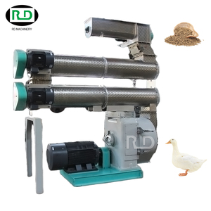 Machine à granulés d'aliments pour animaux Rongda, nouvelle, en acier inoxydable, personnalisée, RD 508/578, 10 tonnes/h, pour le bétail, les vaches - Product Image 1