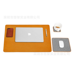 Creative square felt coasters, heat-resistant and non-slip <b>table</b> <b>mats</b>, promotional gift placemats. - Product Image 4