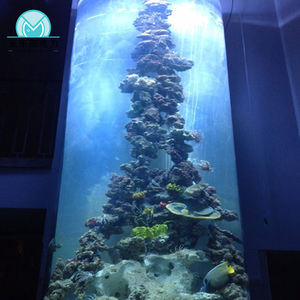 Support d'aquarium rond de 55 gallons en acrylique incassable personnalisé bon marché et durable de haute qualité - Product Image 5