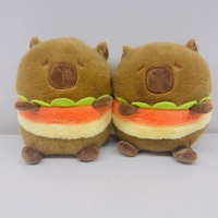 Yiwu1688 jouet Agent mignon Capybara peluche peluche poupée maison ornements poupée peluche câlin Capybara avec sac à dos oreiller