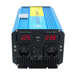 LVYUAN DC a AC Inversor de onda sinusoidal pura fuera de la red 12V a 220V 500W 1KW 2KW 3KW <span class=keywords><strong>3000</strong></span> vatios Convertidor de batería de coche de fábrica - Product Image 3