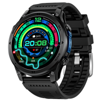 Reloj Inteligente H5 con GPS para Hombre y Mujer, Reloj Deportivo Rectangular, Resistente al Agua, con Navegación GPS, Rastreador de Actividad, Calendario y Linterna
