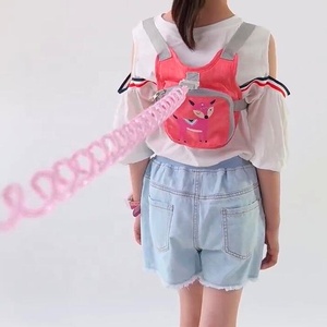 Caminar al aire libre Anti Lost Wrist Link Hand Belt Band Correa para niños pequeños Mochila de seguridad para bebés 2,5 m de longitud - Product Image 4