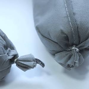 جوارب ماصة متعددة الاستخدامات للتنظيف العام، صديقة للبيئة، رمادية اللون، مقاس 7.6*120 سم - Product Image 2