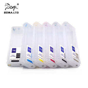 BOMA 72 vide cartouche d'encre rechargeable avec puce pour HP <span class=keywords><strong>Designjet</strong></span> T1200 T770 T2300 T790 <span class=keywords><strong>T795</strong></span> T1200 T1300e imprimante 280ml 6 couleurs - Product Image 6