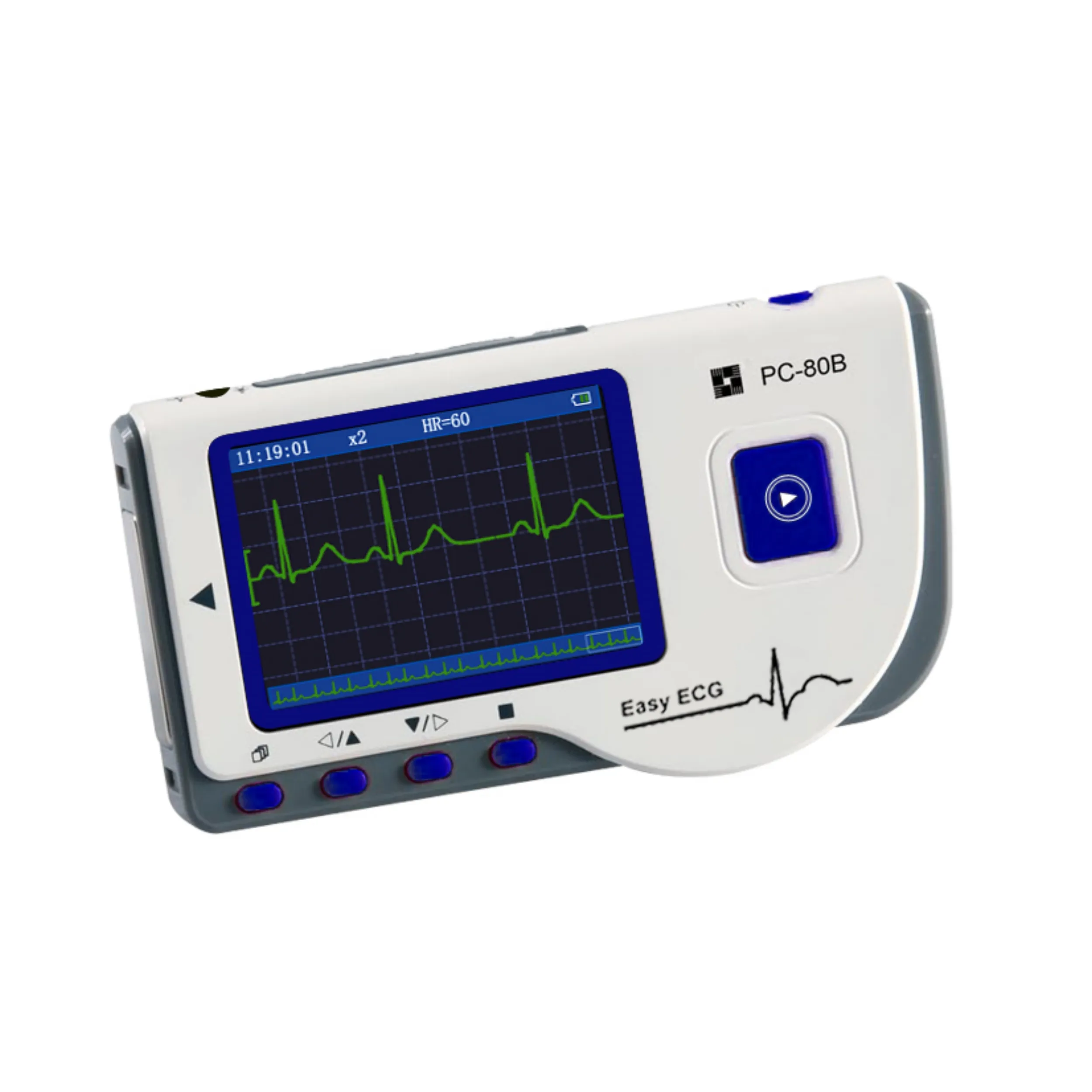 جهاز قلب ECG محمول باليد للمنزل ، جهاز EKG محمول ، جهاز ECG Ekg