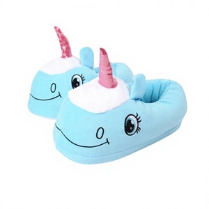 Custom Popular Women's 11" Fashion Trend Autumn/Winter Warm Plush Animal Unicorn OEM/ODM - Product Image 1
