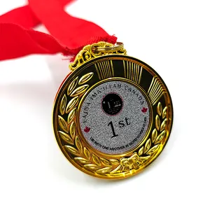 Medals manufacture sports gold medal customized metal sports basketball wholesale metal ironman medals