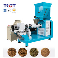 Machine d'extrusion d'aliments commerciale 1T/h, machine à granulés d'aliments pour chiens à grande échelle, machine à granulés d'aliments pour bétail, machine de fabrication d'aliments pour animaux de compagnie