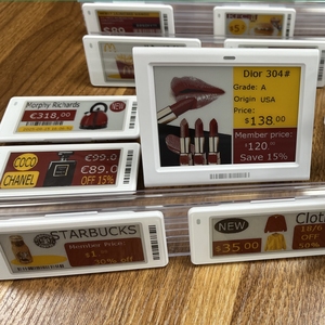 Nouveauté : Étiquette de prix numérique sans fil Wifi 4,2 pouces, écran d'affichage E-Ink Epaper, étiquette de prix intelligente ESL, étiquette de rayon électronique - Product Image 1