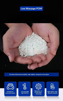 Granulés de POM à 30 % de carbonate de calcium, haute brillance, résistants aux hautes températures, sans fibres flottantes, pellets de copolymère acétal
