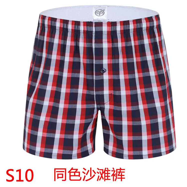 Men Boxer Brief High Quality 100% Cotton Breathable Man Underwear Briefs Boxers Men's Boxer Brief Underwear