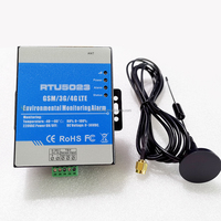 Alarma de Monitoreo de Temperatura GSM RTU5023, Sistema SMS 2G, Interruptor de Relé de Monitoreo de Energía con Batería Recargable Integrada