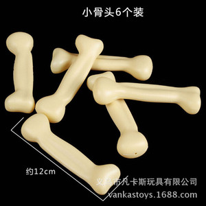 Huesos de plástico realistas de un esqueleto humano para Halloween, escape room, bares y bromas. - Product Image 4