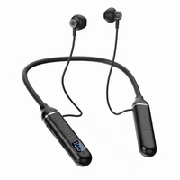 Casque sans fil G01 à bande de cou, écouteurs sportifs à bande de cou, casque magnétique à basses fréquences, écouteurs mains libres avec micro pour oraimo