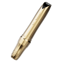 Untuk P60 Pena Mesin Tato Rotary Motor Profesional Pena Makeup Permanen Warna Emas