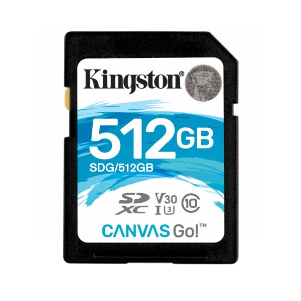 Kingston SDG4 SD Card 32G 64G 128G 256G 512G UHS-I Speed Class 3 (U3) With High Speed