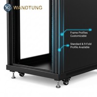 Armoire de serveur en acier laminé à froid pour réseaux informatiques CE RoHS SGS REACH