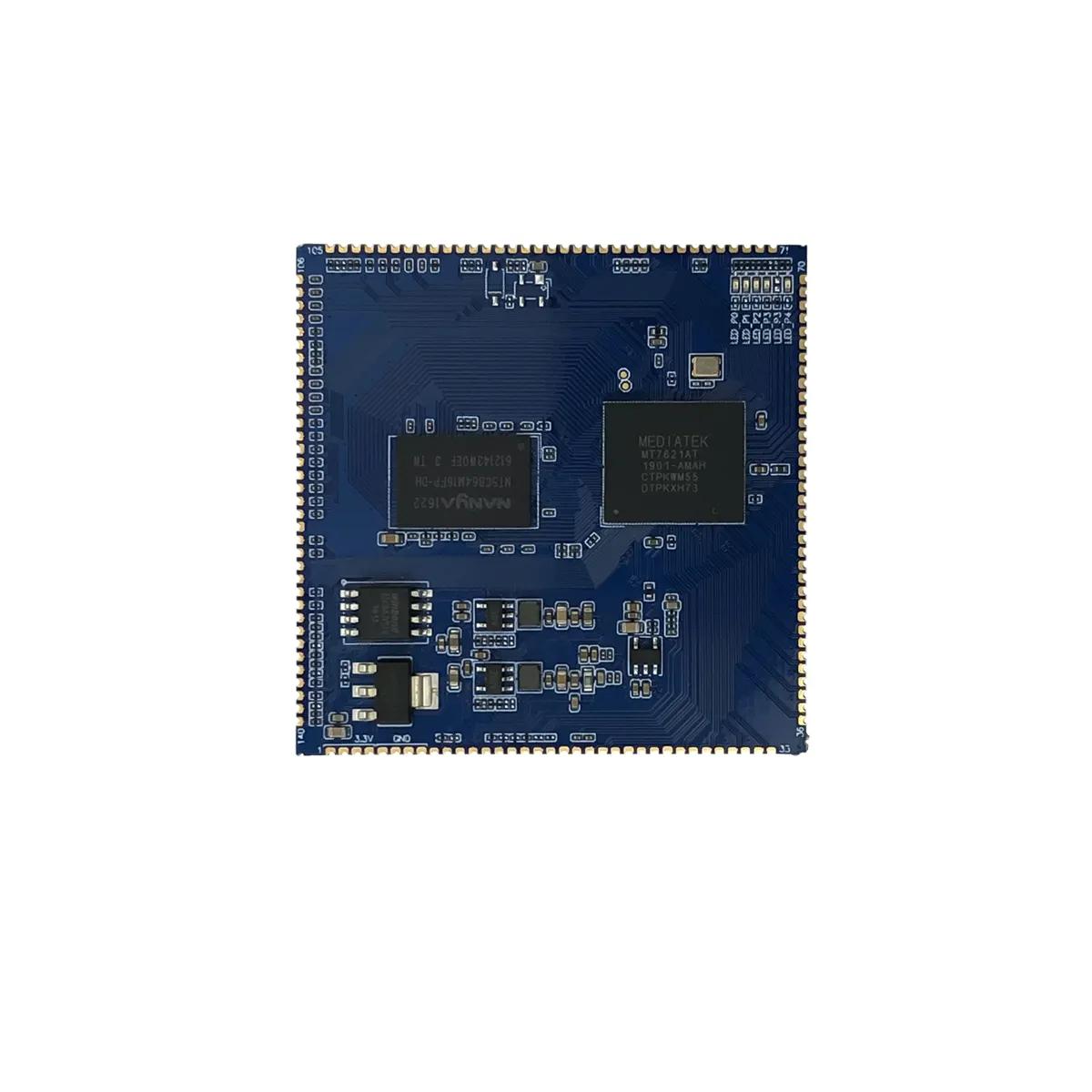 Orijinal MT7621A HLK-7621 Gigabit 10/100/1000Mbps yönlendirici modülü RGMII/USB3.0 2.0/PCIe/SD-XC/PCIe