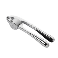 Outil de presse-ail de qualité supérieure Poignée ergonomique Broyeur d'ail Machine à éplucher Passe au lave-vaisselle Hachoir à ail en alliage de zinc