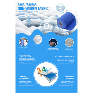 Лидер продаж, нетканый материал, нетканый материал, водонепроницаемая ткань, нетканый материал - Product Image 4