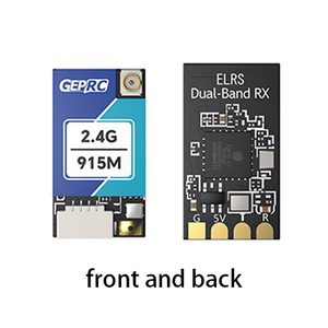 GEPRC ELRS Nano 915M/2.4Gデュアルバンドレシーバー: 内蔵WiFi、ESP32-C3、Irchip回路DIY FPVクワッドコプター長距離ドローン用 - Product Image 2