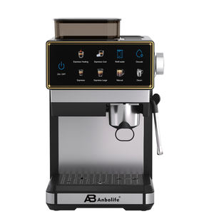 เครื่องชงกาแฟเอสเพรสโซแบบพกพา Anbolife แบบตั้งโปรแกรมได้ เครื่องทำฟองนมอัตโนมัติ ชงกาแฟเย็นแบบลาเต้ ปลั๊กแบบ EU สำหรับใช้ในบ้าน ภาษาสเปน - Product Image 5