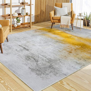 Tapis abstrait de style nordique, rectangle, imitation cachemire, décoration intérieure, entrée, chambre, salon, motif dégradé H-670 - Product Image 2