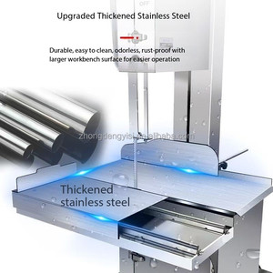 Professional Commercial <b>Bone</b> <b>Saw</b> Machine, Vertical Band <b>Saw</b>, Meat Slicing Machine Cutter for Cutting Frozen Meat - Product Image 5