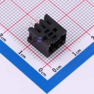 DB2EVC-2.5-3P-BK Plug-in Terminal Block Through hole,P=2.5mm Connector Board-to-Board / Socket - Closed 1x3P 2.5mm Black - Product Image 1