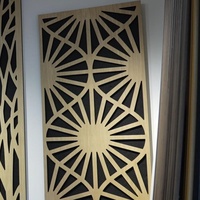 Panneaux acoustiques décoratifs carrés en tissu, panneaux insonorisants pour le traitement du bruit dans les bureaux à plan ouvert