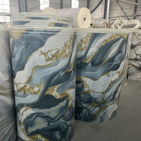 Papier peint élégant, papier peint moderne, papier peint auto-adhésif, panneau mural imperméable pour la décoration intérieure de la chambre