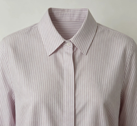 Tissu de chemise teint en fil 100% coton biologique, léger et respirant, matériau écologique