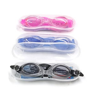 Gafas de natación en caja, gafas impermeables, gafas para piscina, gafas de natación para hombre y mujer, sin receta - Product Image 4
