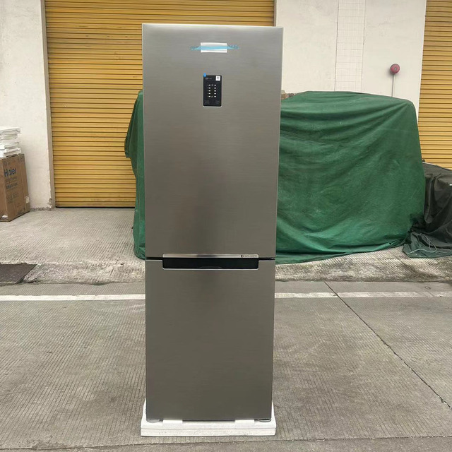 Samsun 321l Home Use Large Capacity No Frost Smart Refrigerators 2 Door Silver Refrigerator and Freezers With Cooling Function