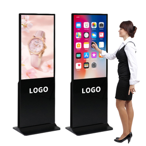 Pantalla Táctil 4K Android 14 con Soporte de Pie para Publicidad en Interiores, Pantalla LCD Comercial para Señalización Digital - Product Image 1
