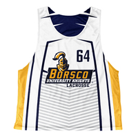 Uniformes de crosse réversibles et pinnies pour hommes Uniforme de crosse sublimé personnalisé