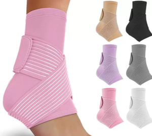 Attelle de cheville réglable antidérapante pour la <span class=keywords><strong>course</strong></span> et le fitness, avec compression et soutien, pour la prévention des blessures - Product Image 1