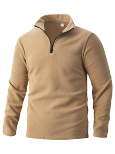 <strong>Jair</strong> Men's Half-Zip Sweatshirt, Long Sleeve Pullover, Daily Outdoor Activity Warm-Up Shirt, Available in Multiple Colors - Product Image 4