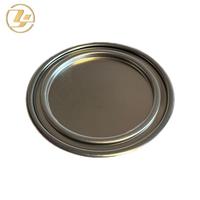 Bouchon et anneau en fer blanc de 99 mm avec couvercle scellé en feuille d'aluminium