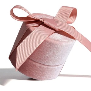 Boîte à pendentif, boîte à collier rose, boîte cadeau en velours pour pendentif, boîte de rangement haut de gamme pour bijoux, personnalisable selon les besoins - Product Image 2