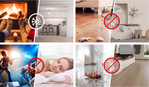 Vente en gros Insonorisation et ultra-silencieux Protège-bas <span class=keywords><strong>de</strong></span> <span class=keywords><strong>porte</strong></span> Bandes d'étanchéité <span class=keywords><strong>Coupe</strong></span>-vent pour chambre et portes d'entrée - Product Image 5