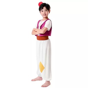 Nuevo Disfraz de <span class=keywords><strong>Aladdin</strong></span> para Niños, Traje de Juego de Rol de Las Noches Árabes para Fiesta de Halloween y Actuaciones Escénicas - Product Image 3